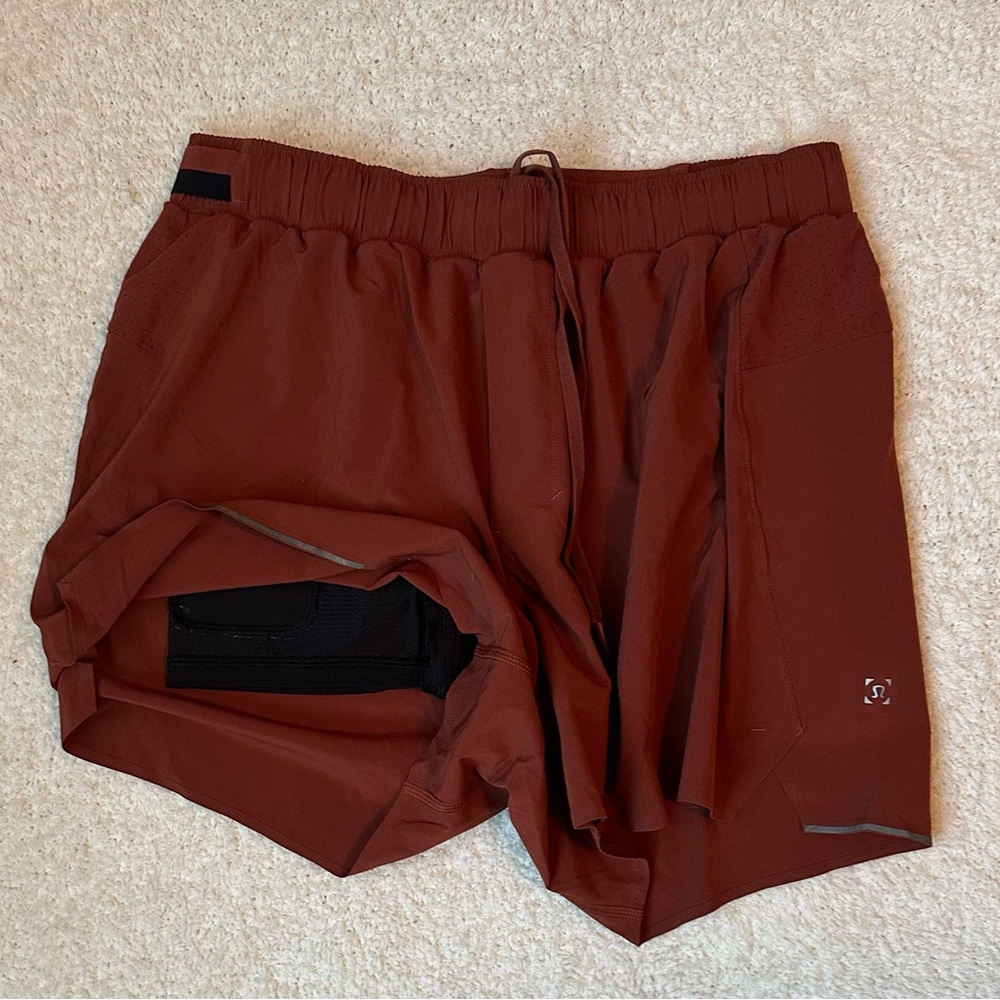 Lululemon Men’s Surge Lined Shorts 4”